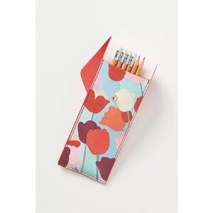 NEW Anthropologie Mirabelle Floral Pencil Pouch Student College Writer Gift Set